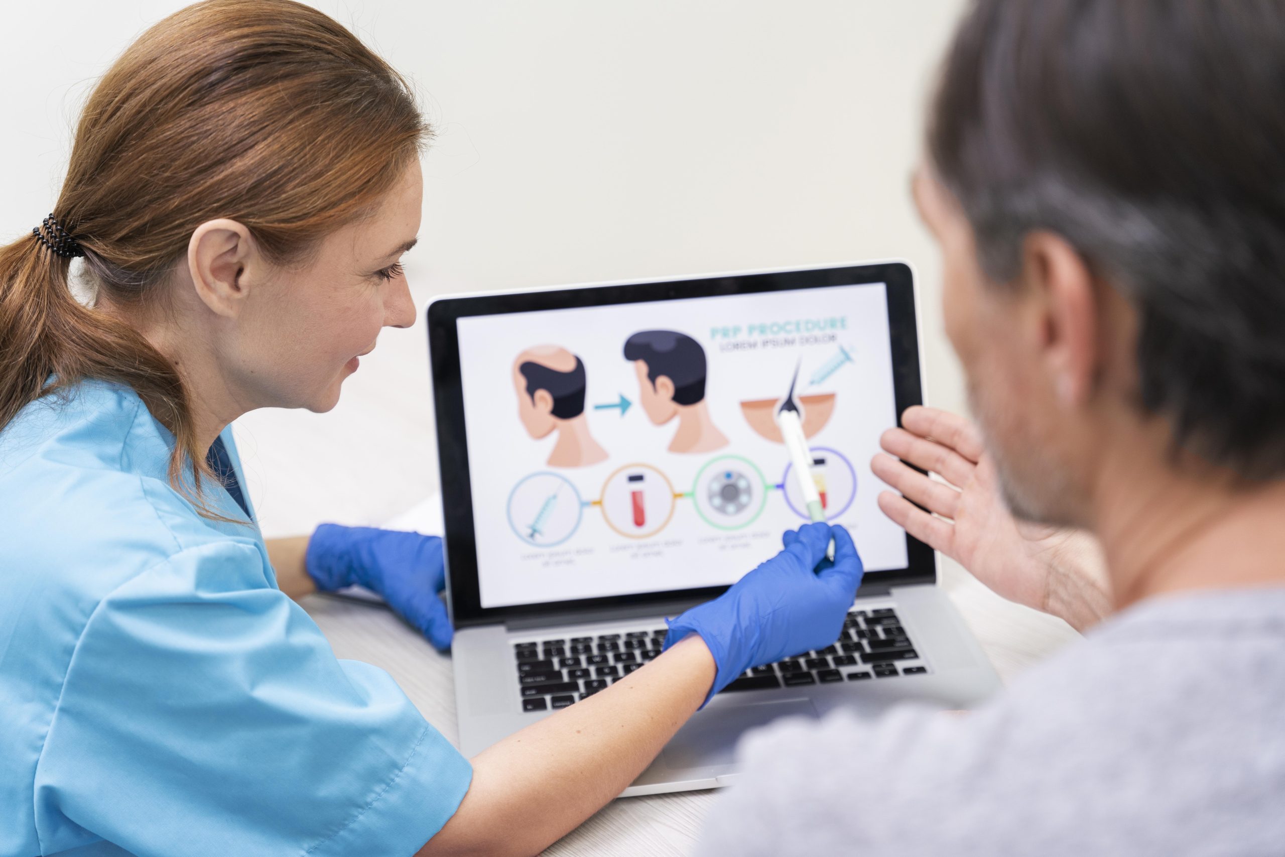 Hormonal blood panel for hair loss